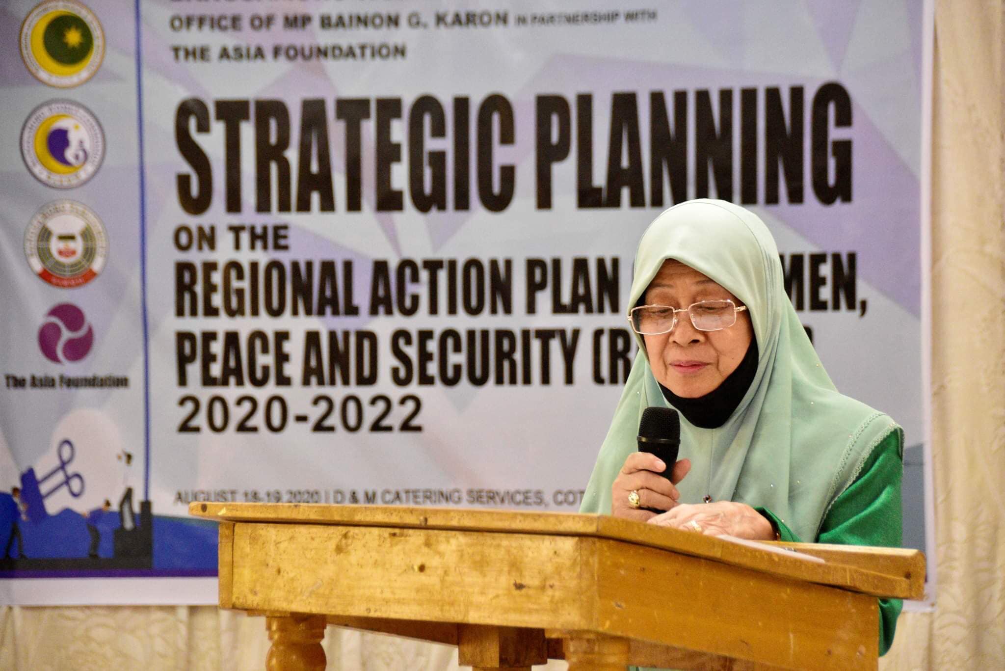 Strategic Planning Workshop of Regional Action Plan on Women Peace and Security(RAPWPS-BARMM)