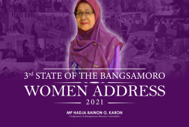 3rd State of Bangsamoro Women Address