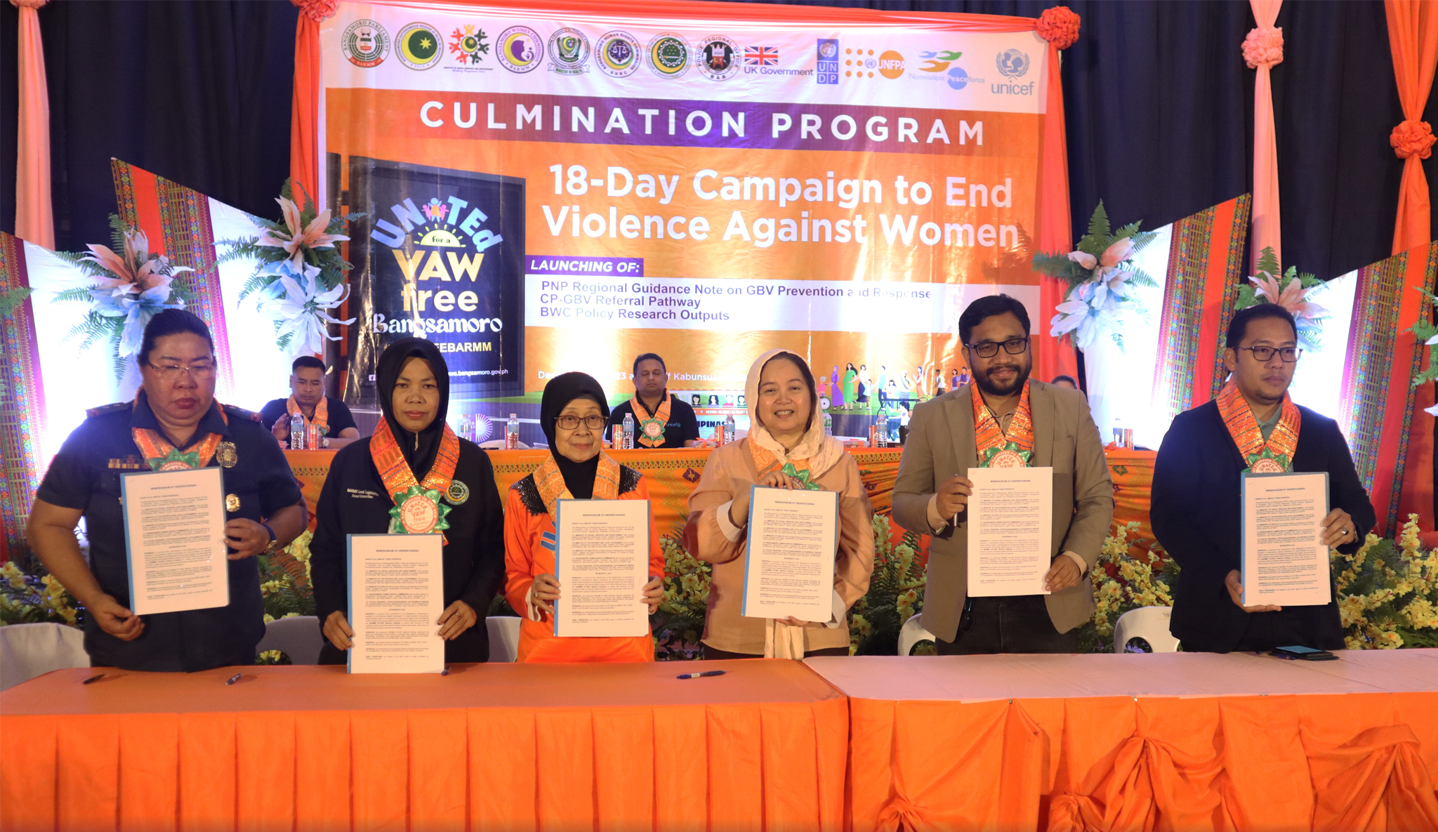 Culmination of the 18-day Campaign To End Violence Against Women (VAW)