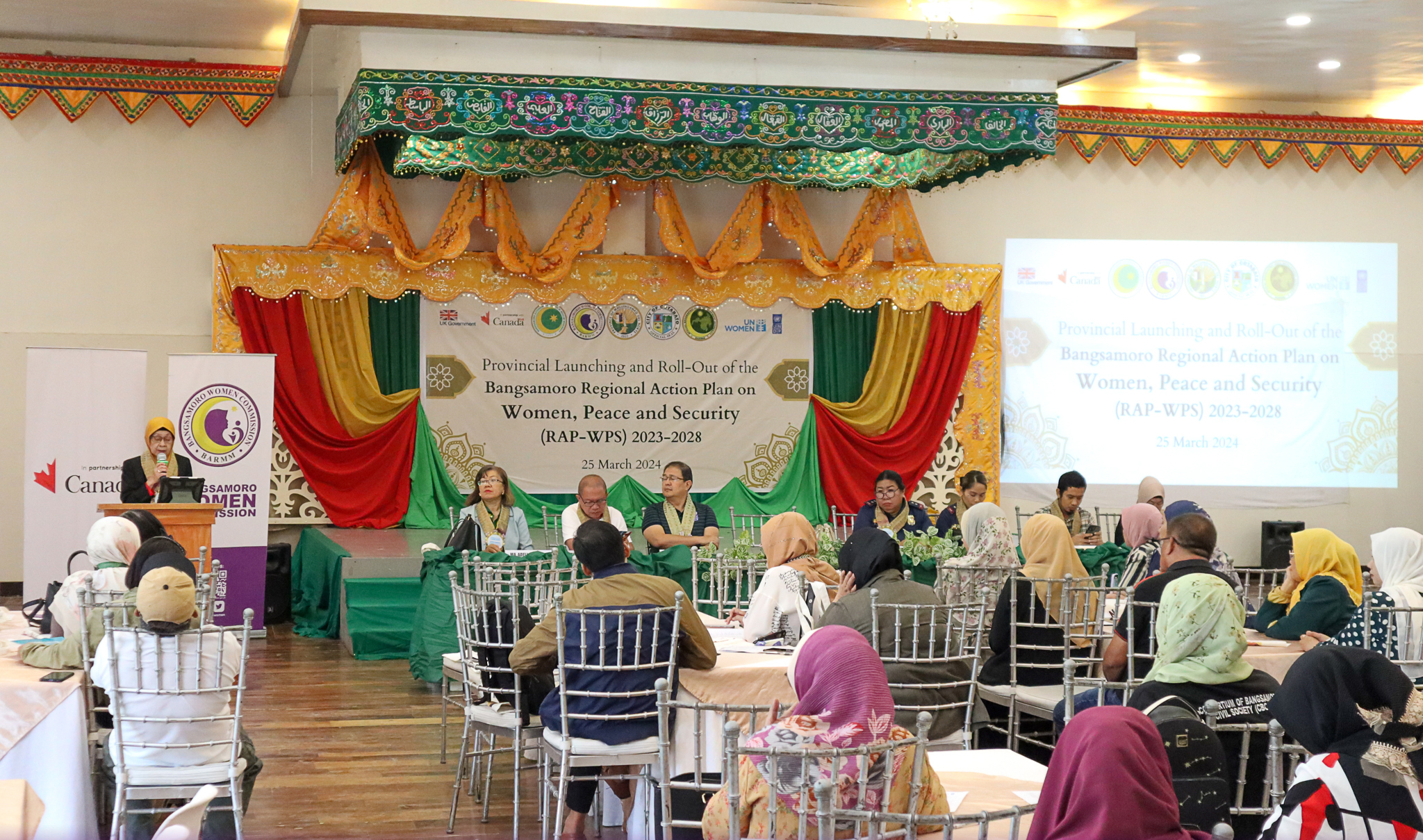 Launching and Roll out of the Bangsamoro Regional Action Plan on Women, Peace and Security 2023-2028 Program in the Province of Maguindanao Del Norte