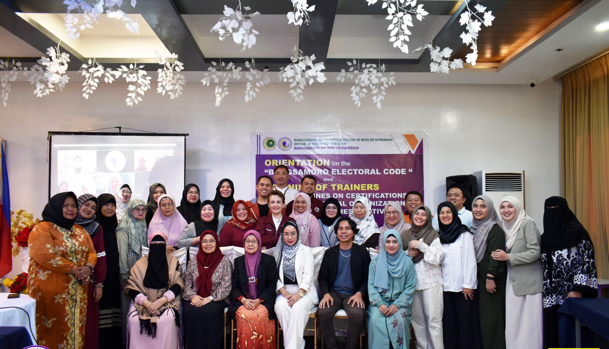 Orientation on the BEC and Training of Trainers on the Guidelines on certifications of Women Sectoral Organizations