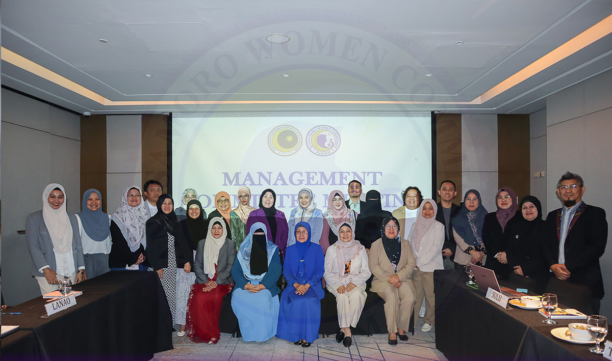 Bangsamoro Women Commission Holds Management Committee Meeting